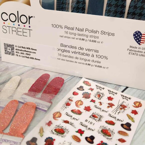 Thanksgiving Retired Color Street Bundle - Picture 4 of 6